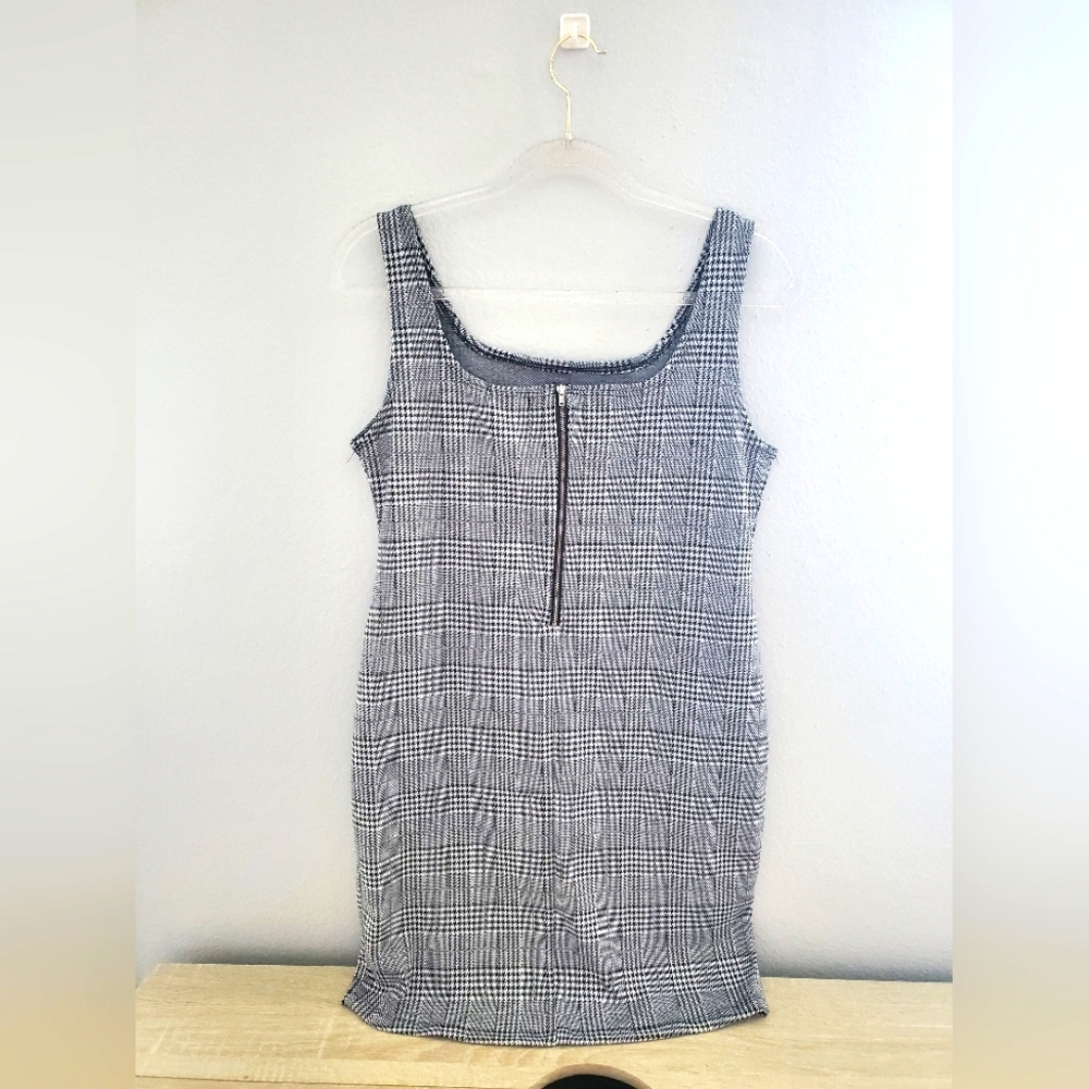 Popular Basics Women's Plaid Bodycon Dress Size XL